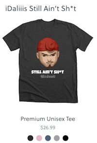 dallas ain't shit still premium unbox tee